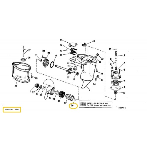 BOAT PARTS 5005368 348475 newest 5001896 V4 Evinrude FICHT Outboard Air Silencer